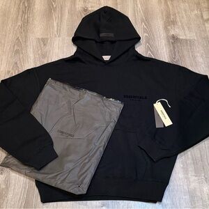 Fear of God Essentials Black Hoodie